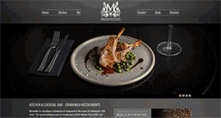 Desktop Screenshot of monteithsrestaurant.co.uk